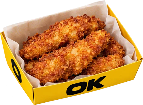 Box de tenders de poulet pané
